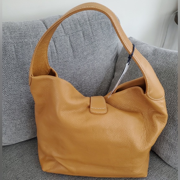 Dooney & Bourke Logo Lock Shoulder Bag - Picture 2 of 6